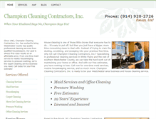 Tablet Screenshot of cleaning-services-westchester.new-york-biz.com